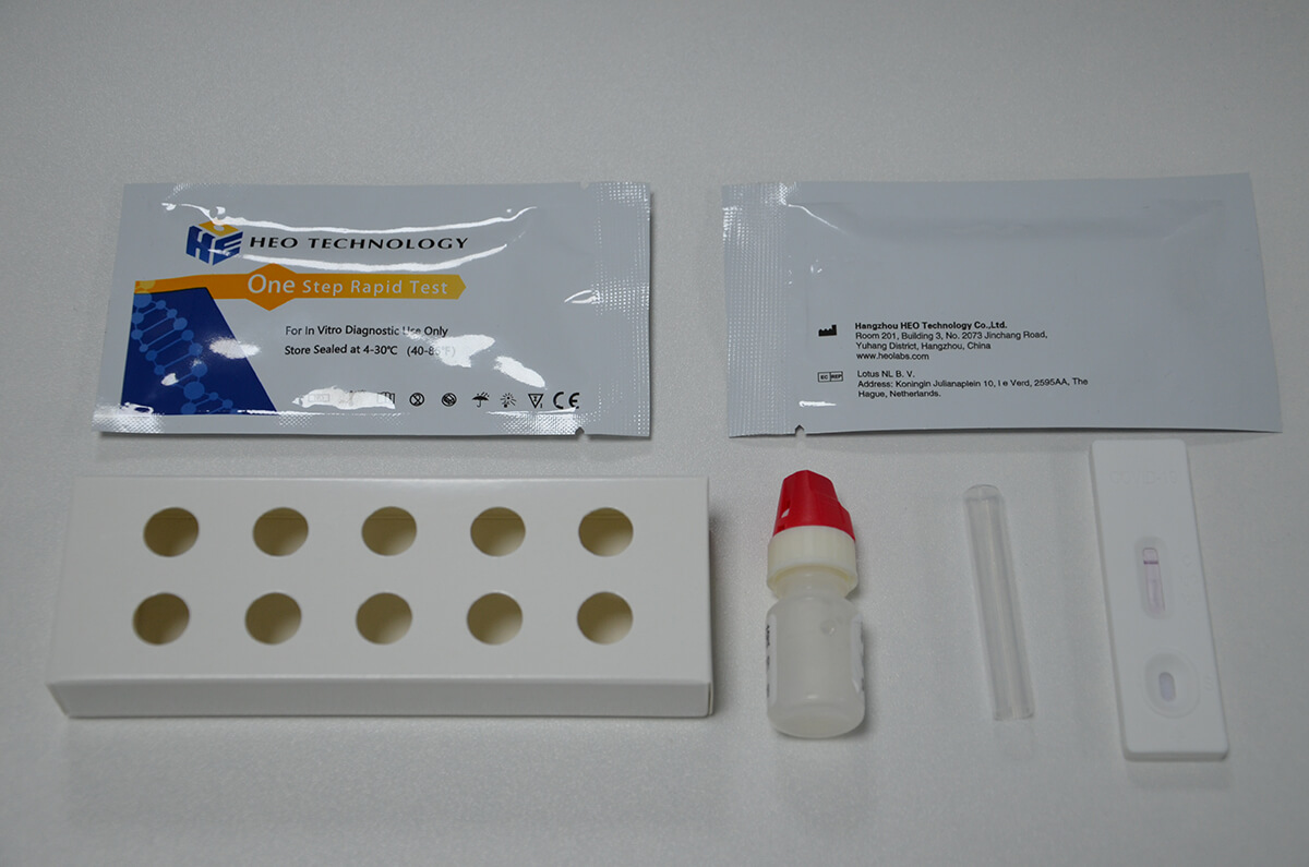 Influenza A+B Rapid Test Cassette influenza positive